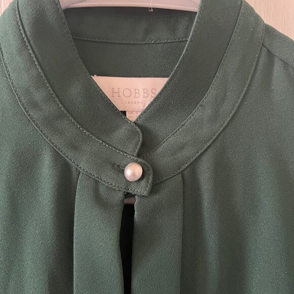 Hobbs Lois Dress in Pine Green - Picture 8 of 8